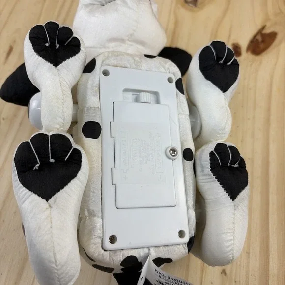 Vintage 1996 Hasbro Playskool Tonka Soft Walking Pet Dalmatian Dog Stripped Gear - Picture 6 of 9